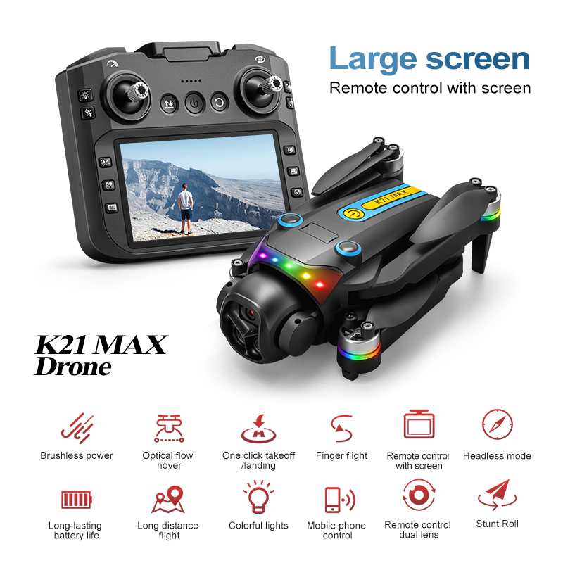 Drone Kit With Camera - 야외용 공중 드론 전동 듀얼 카메라